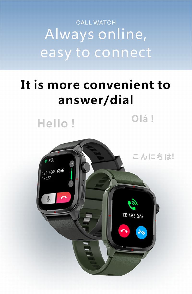 MSP-5 Da Fit APP 1.69inch Touch Screen Smart Watch
